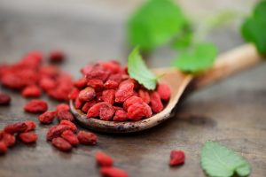 Goji berries or wolfberry Chinese super food