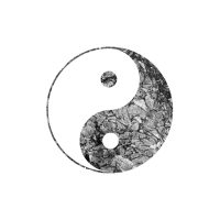 Yin and yang symbol Chinese medicine TCM