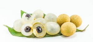 Fresh longan fruit