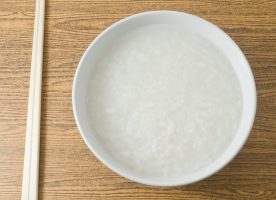 Rice congee is a nourishing staple for babies, children, and adults